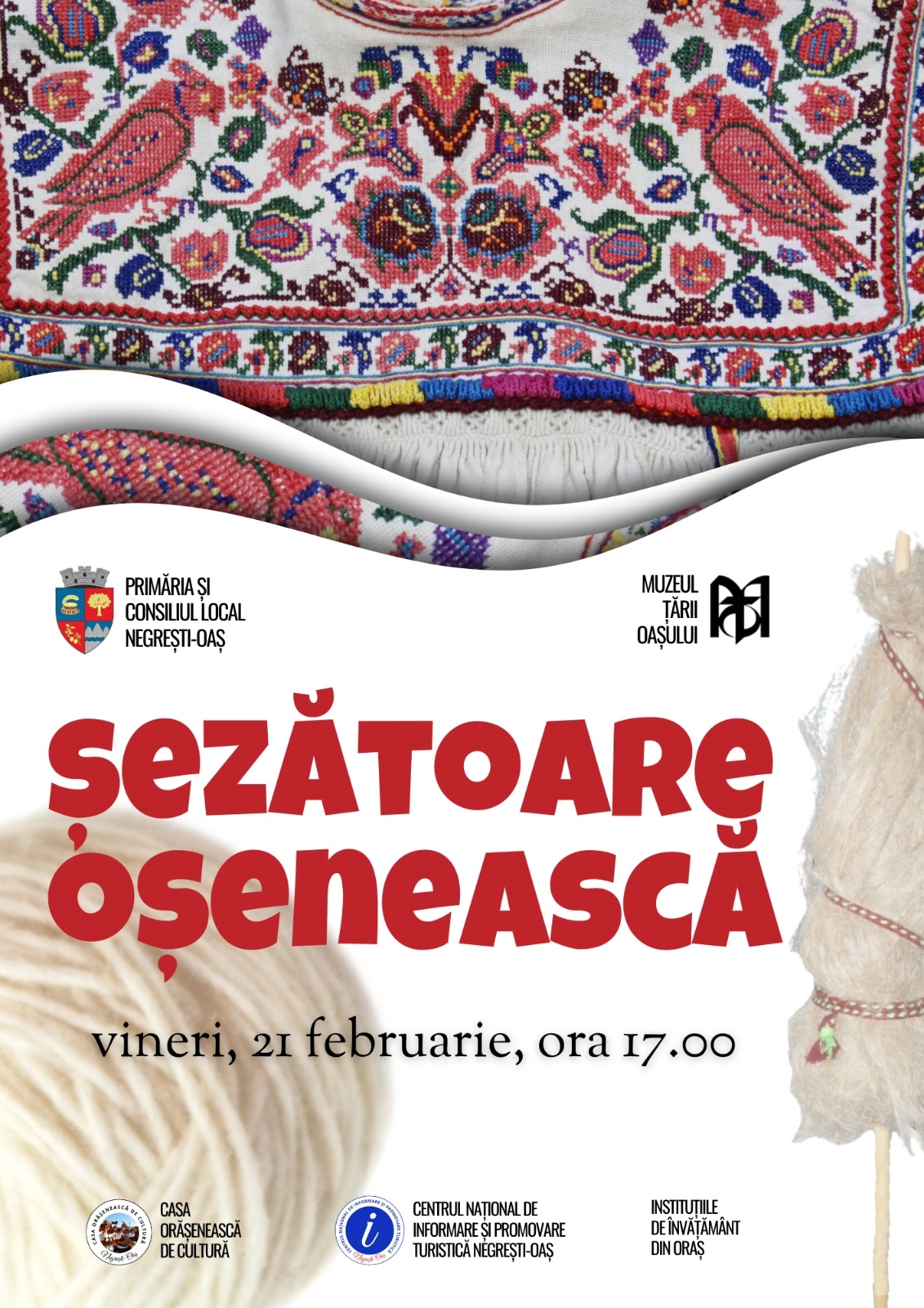 Șezătoare oșenească la Muzeul Țării Oașului – O călătorie în tradiție