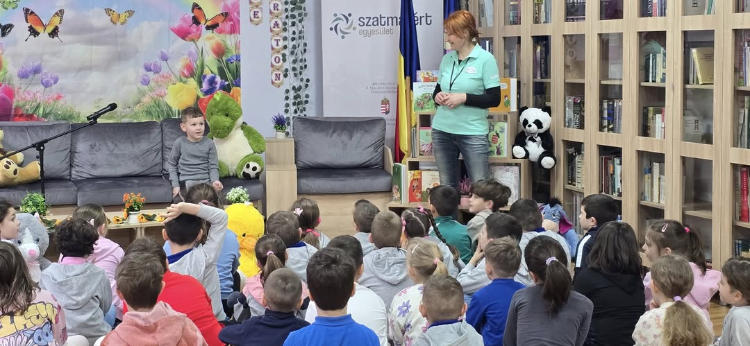 Maratonul poveștilor continuă la Biblioteca Județeană Satu Mare