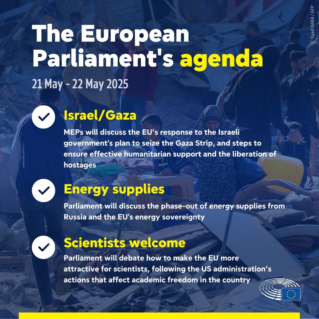 Parlamentul European discută despre Gaza și atragerea cercetătorilor