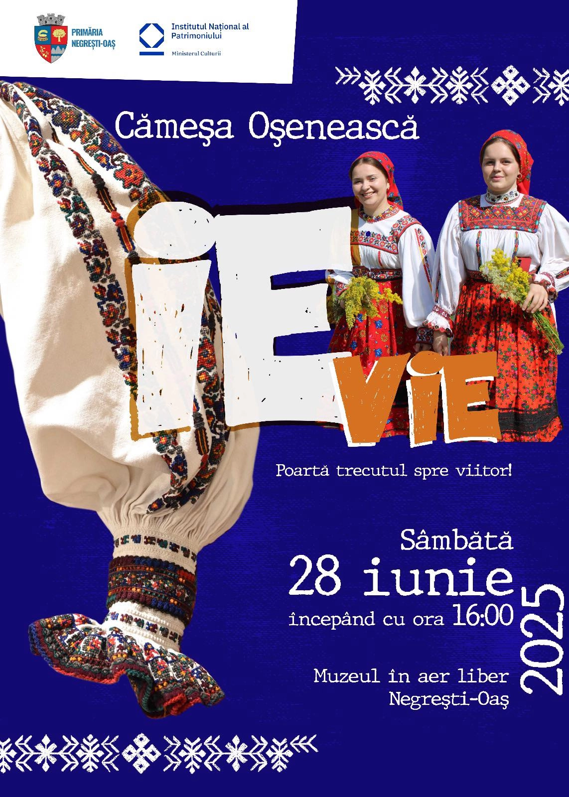 Cămașa oșenească – IE VIE – Poartă trecutul spre viitor!