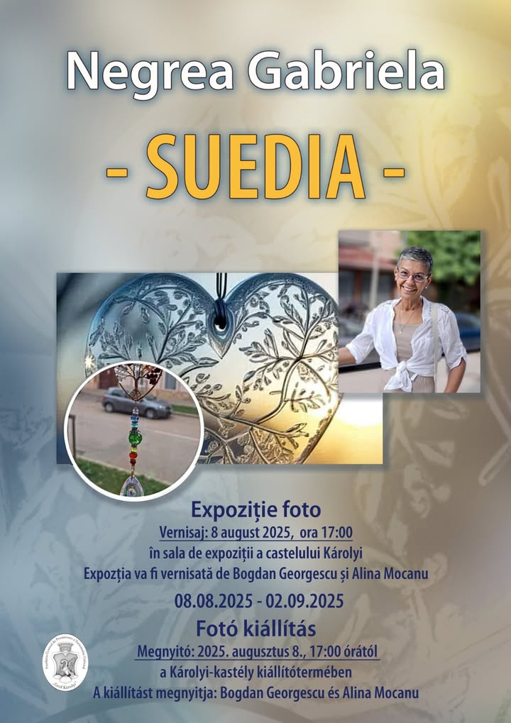 Vernisaj expoziție foto Suedia la Castelul Károlyi