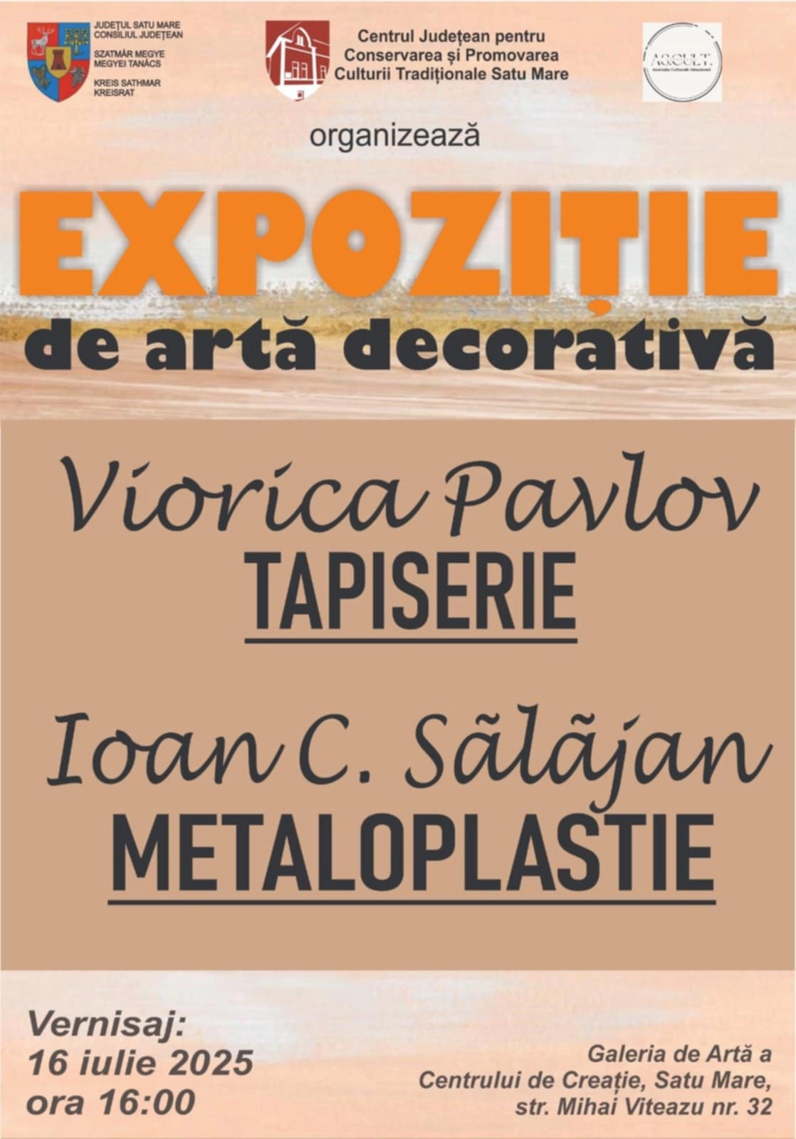 Expoziție de artă decorativă | Viorica Pavlov | TAPISERIE
