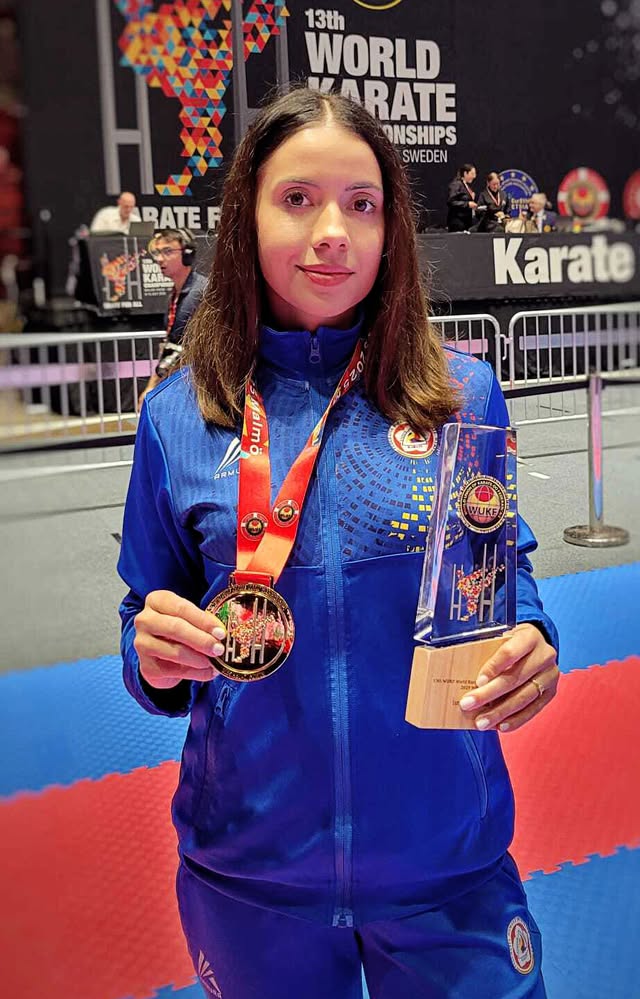 Karateka din Satu Mare cucerește al cincilea titlu mondial
