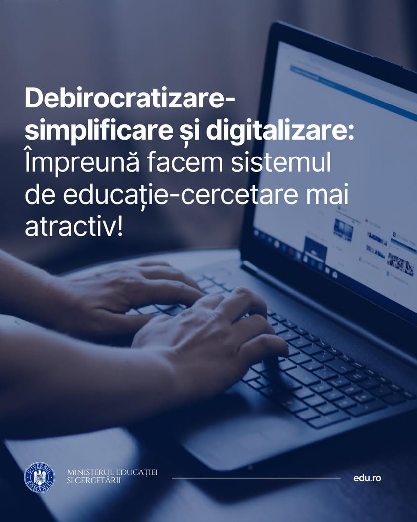 Ministerul Educației lansează apel pentru idei de reformare a sistemului educațional