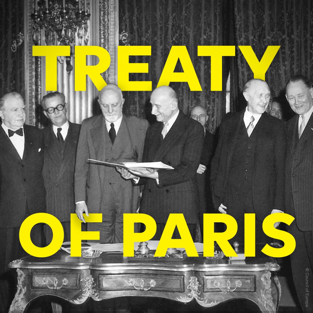 Tratatul de la Paris, începutul construcției europene