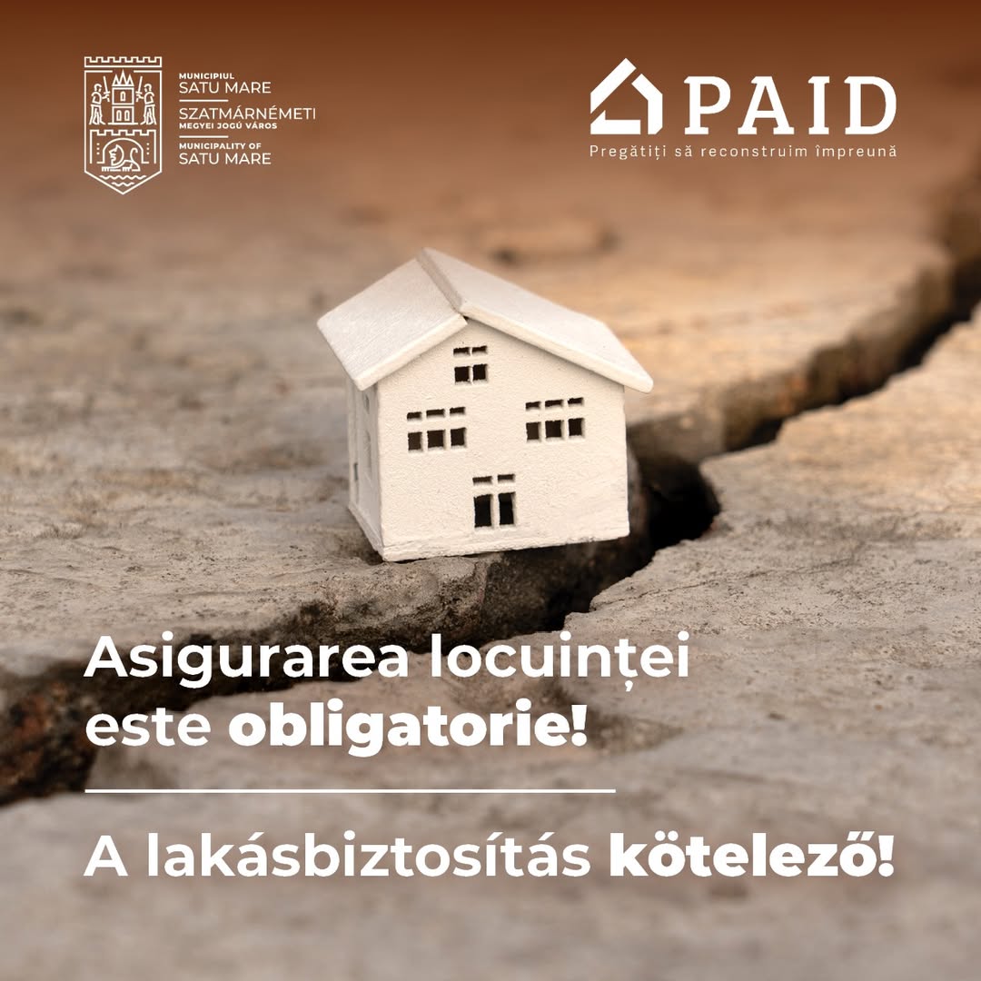 Satumărenii, obligați prin lege să încheie asigurare obligatorie pentru locuințe