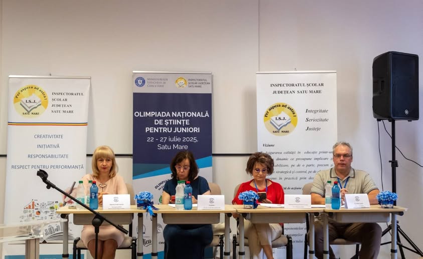 Olimpiada națională de științe pentru juniori la Satu Mare