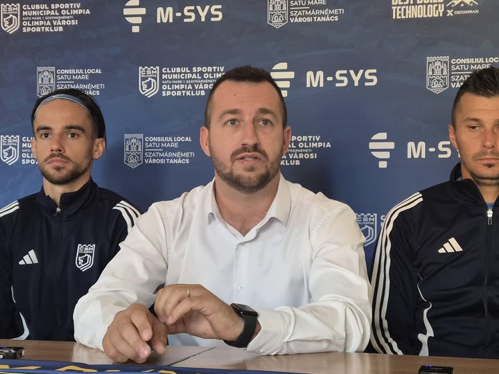 Conferință de presă înaintea debutului noului sezon la Stadionul Olimpia Daniel Prodan