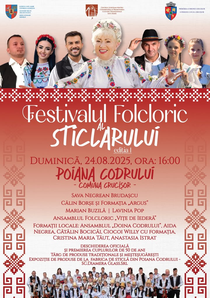 Festivalul folcloric al sticlarului la Poiana Codrului
