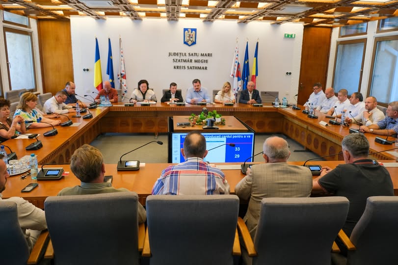 Consiliul Județean Satu Mare aprobă investiții majore pentru 2025