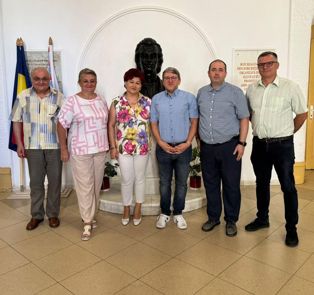 Prof. dr. Radu Boț, vizită la Colegiul Mihai Eminescu Satu Mare
