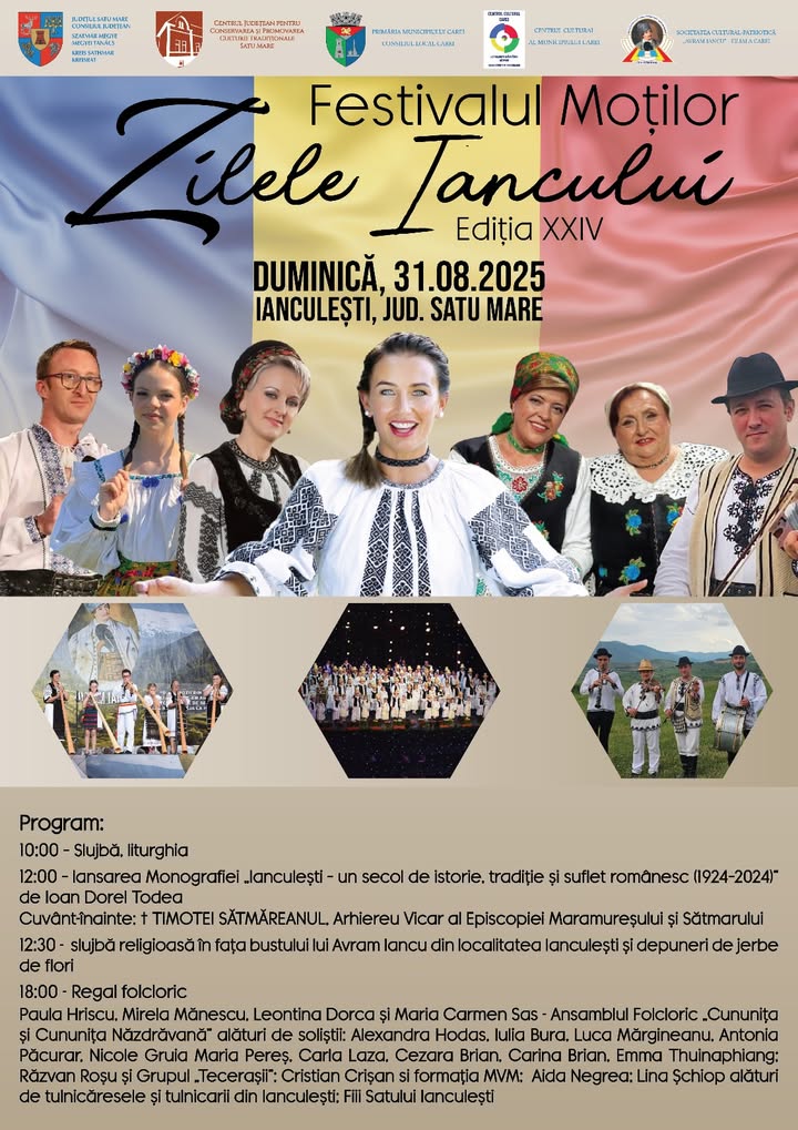 Festivalul Moților Zilele Iancului la cea de-a XXIV-a ediție în 2025
