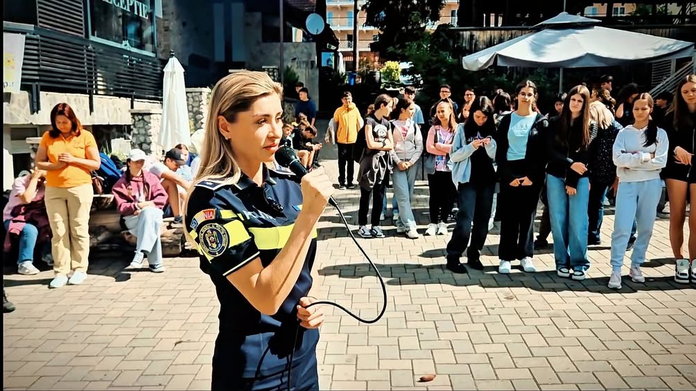 Elevi în vacanță, activități de prevenție și siguranță în tabăra Eden