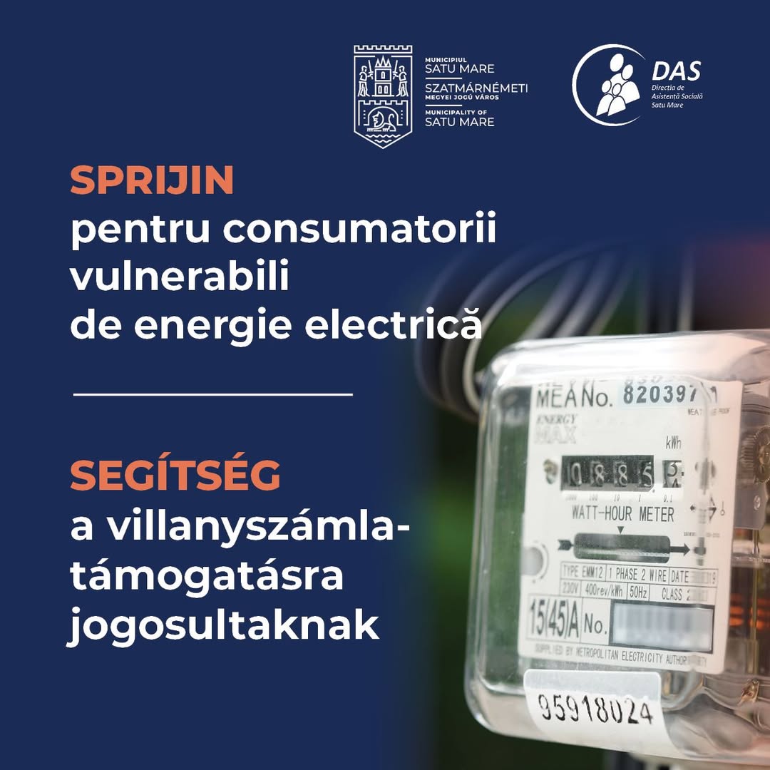 Primăria Satu Mare sprijină consumatorii vulnerabili de energie