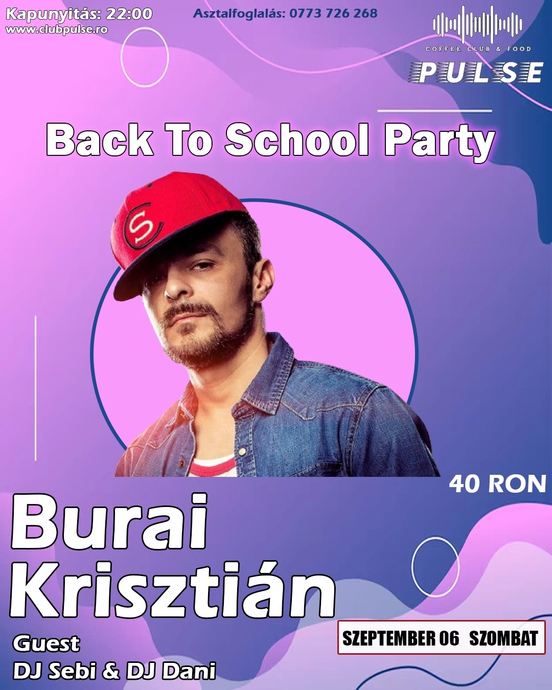BACK TO SCHOOL PARTY | Pulse Coffee Club & Food