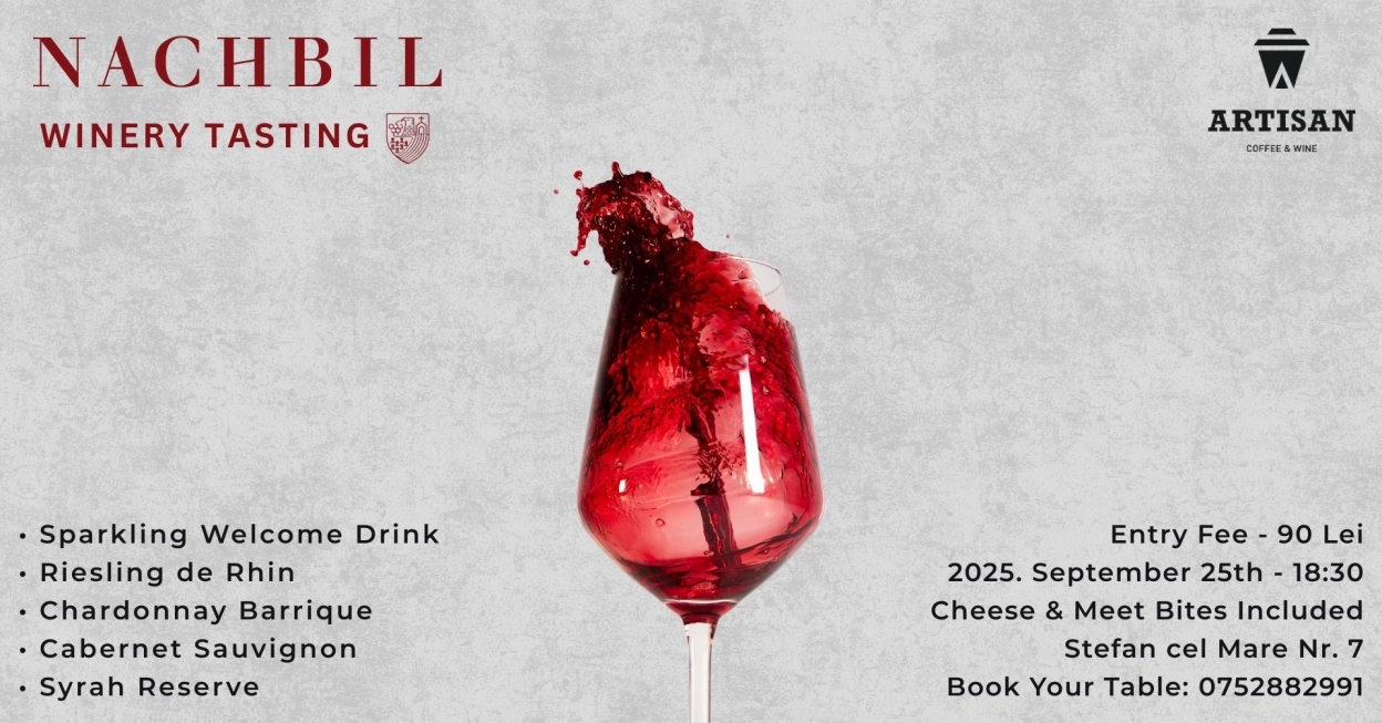Nachbil Winery Tasting | Artistan Coffee & Wine