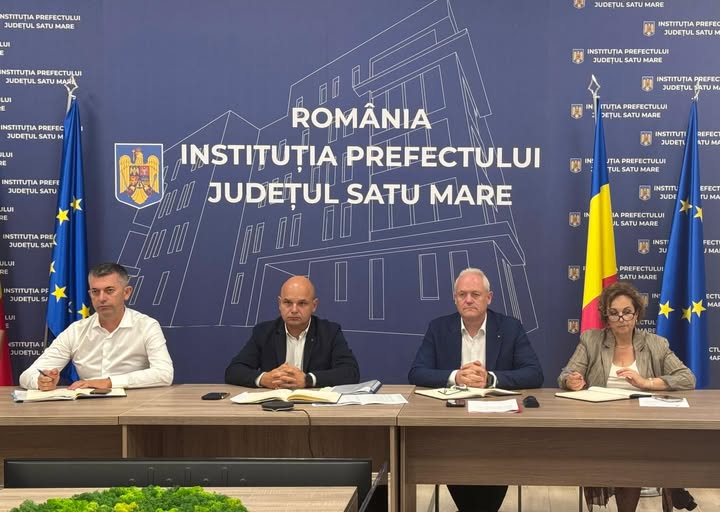 Ședință online pentru debutul anului școlar 2025-2026 în Satu Mare