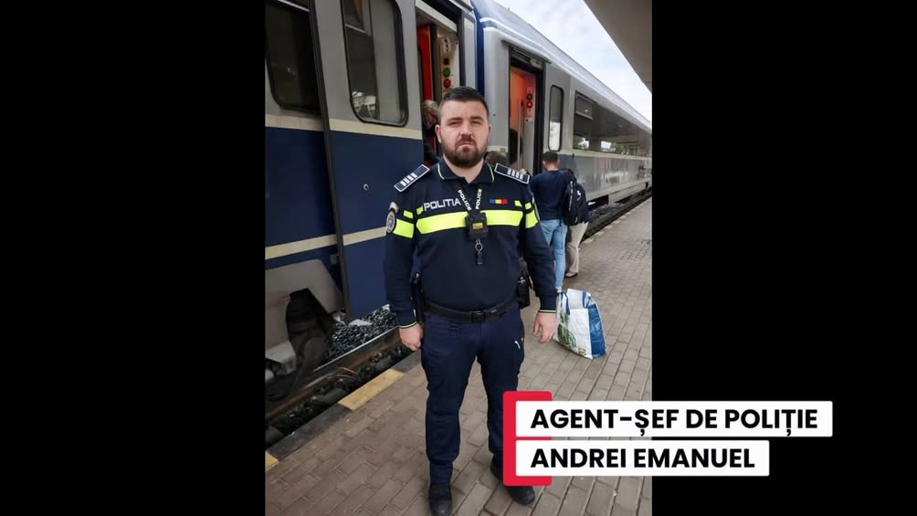 Emanuel, interpret autorizat în limbajul mimico-gestual, ajută poliția Iași