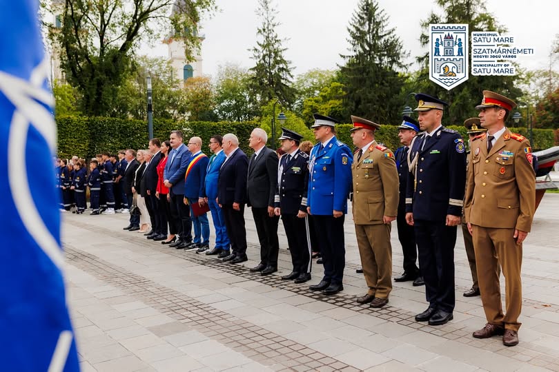 Ziua pompierilor din România, marcată la Satu Mare