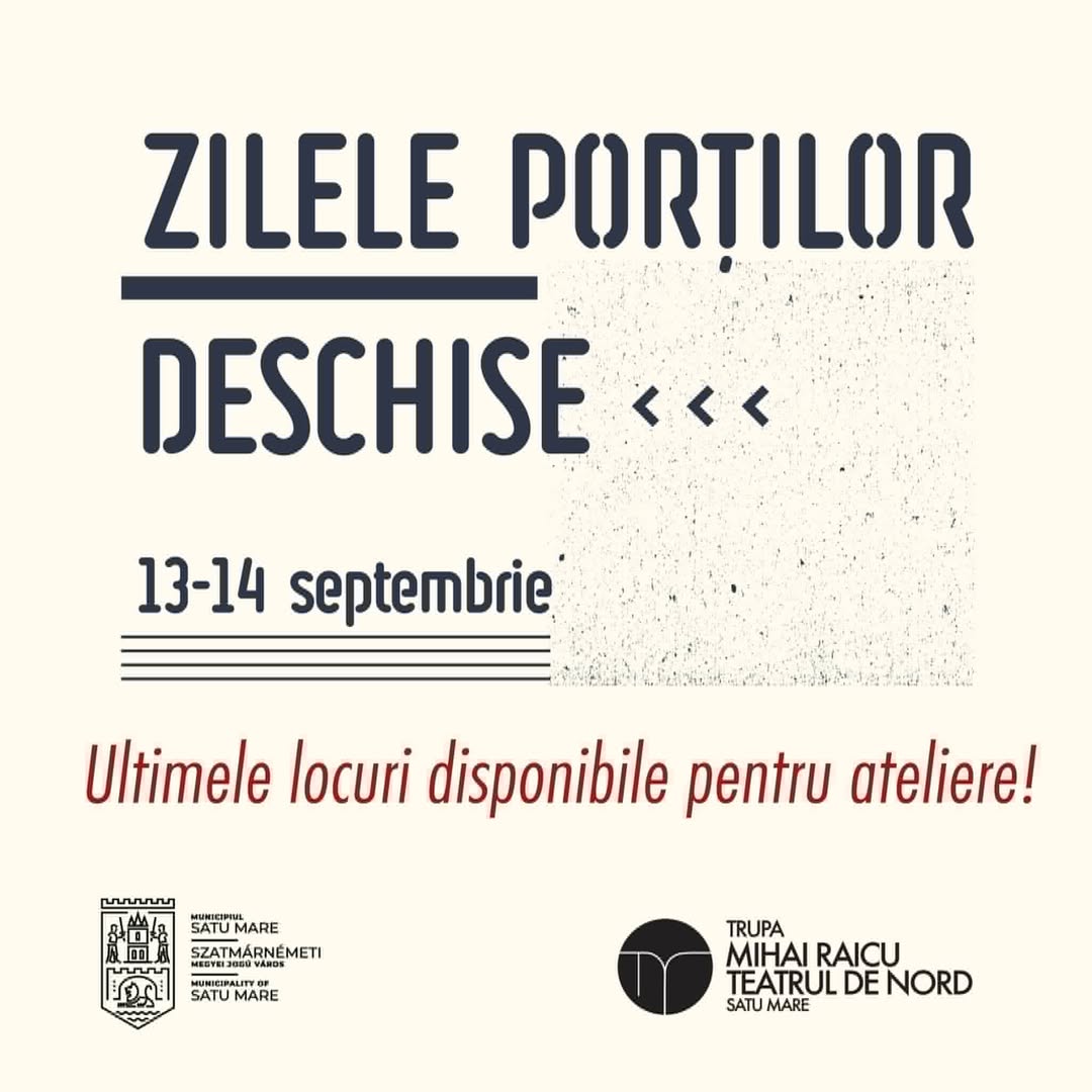 Ateliere de improvizație și actorie la Zilele Porților Deschise