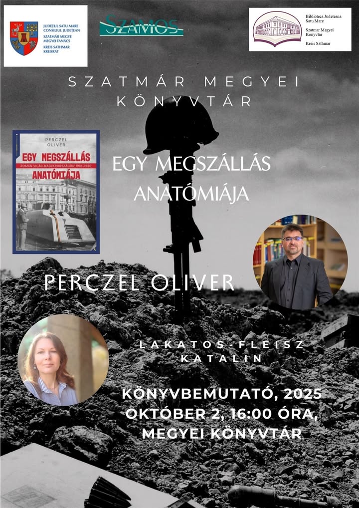 Prelegere despre istorie la Satu Mare cu Perczel Olivér