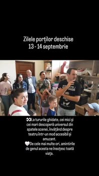 Trupa Mihai Raicu a deschis Zilele Porților deschise la Teatrul de Nord