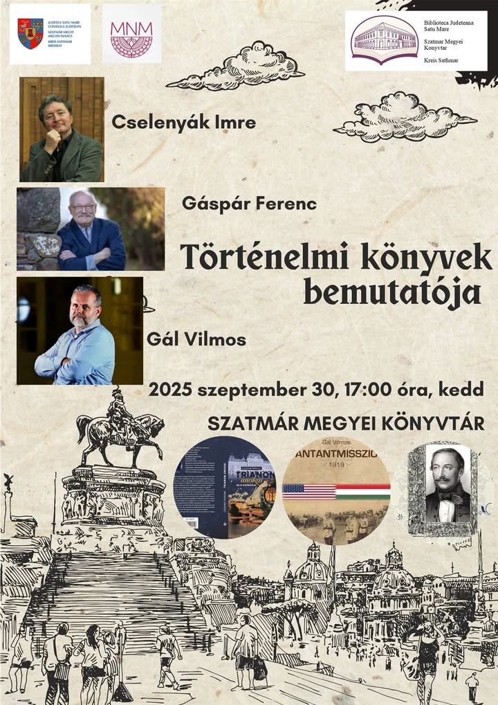 Lansare de carte la bibliotecă: o seară de istorie și literatură