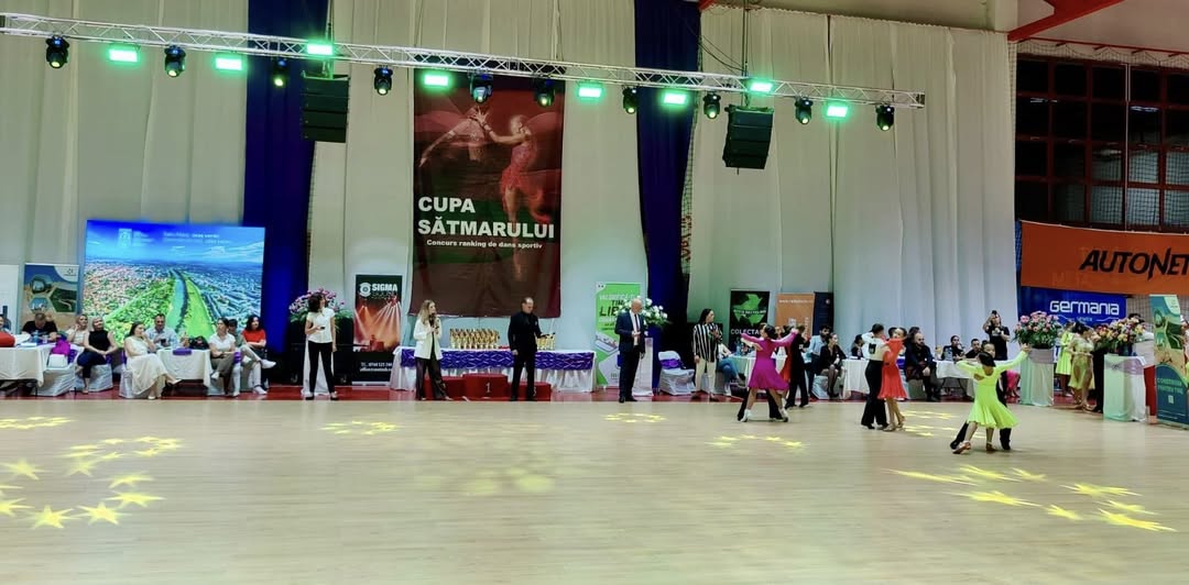 Satu Mare găzduiește Cupa Sătmarului la dans sportiv
