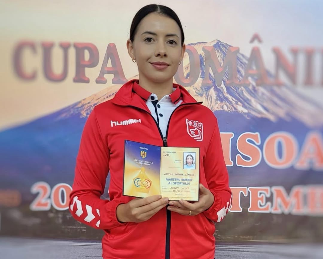 Sportiva noastră a primit titlul de Maestru Emerit al Sportului