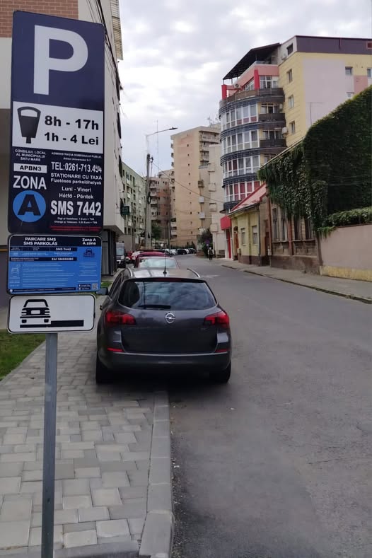 Lucrări de amenajare a locurilor de parcare în Satu Mare