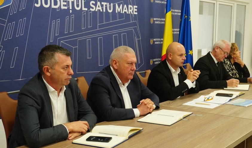 Ședință a Colegiului Prefectural la Satu Mare