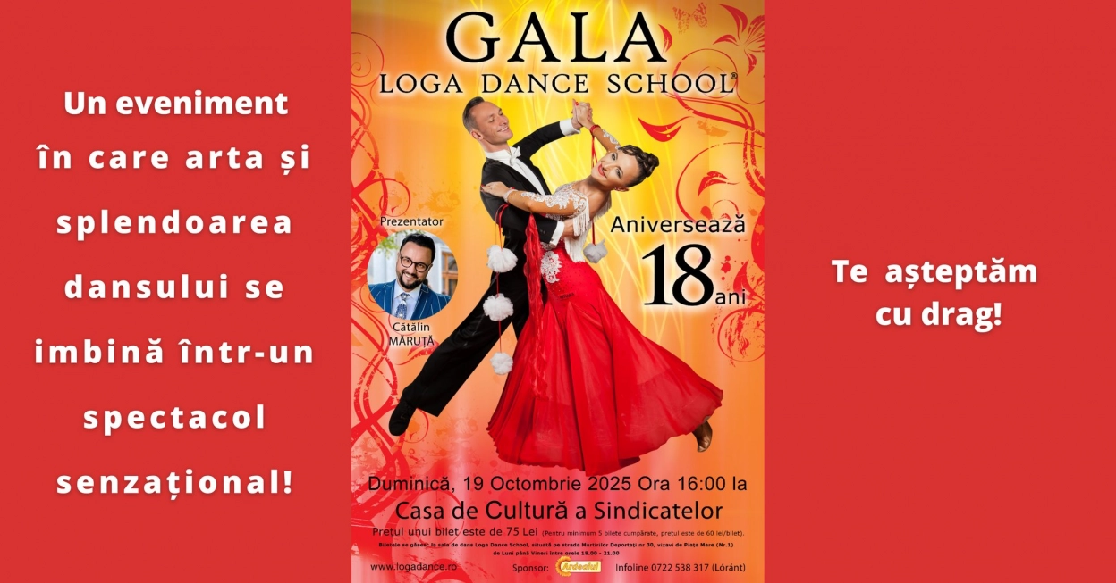 GALA Loga Dance School 2025 - Aniversare 18 Ani! 