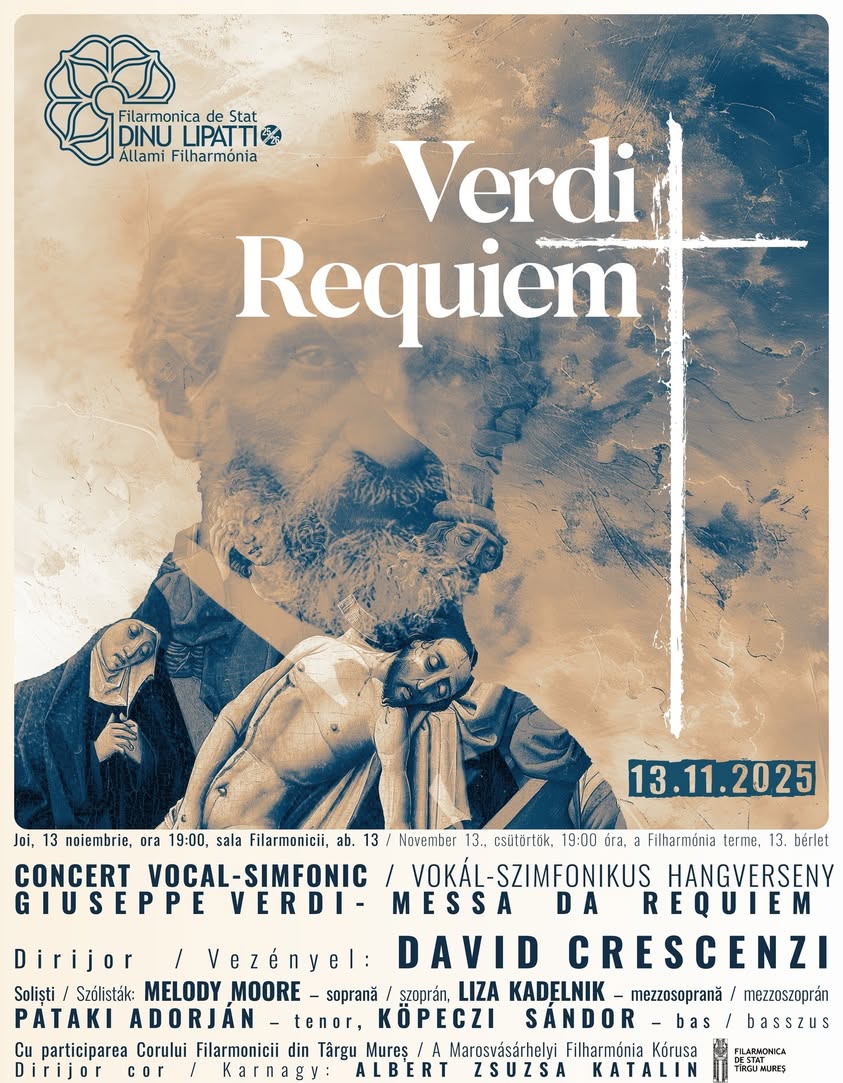 Filarmonica de Stat Dinu Lipatti invită publicul la Verdi Requiem