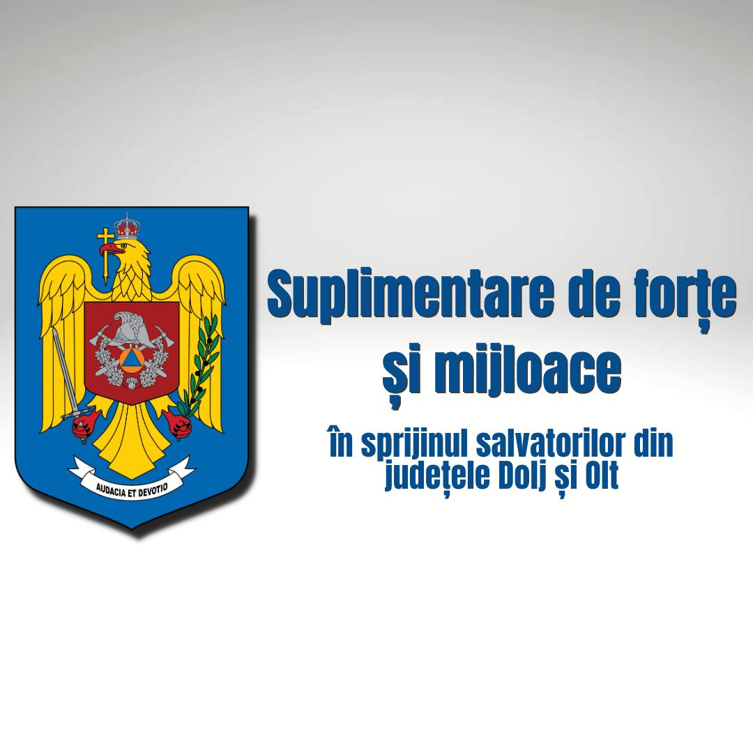 IGSU dispune măsuri în contextul avertizărilor meteorologice