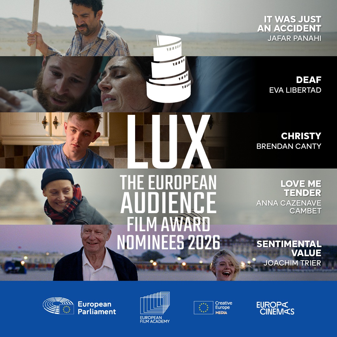 Cinci filme europene în cursa pentru premiul LUX 2026