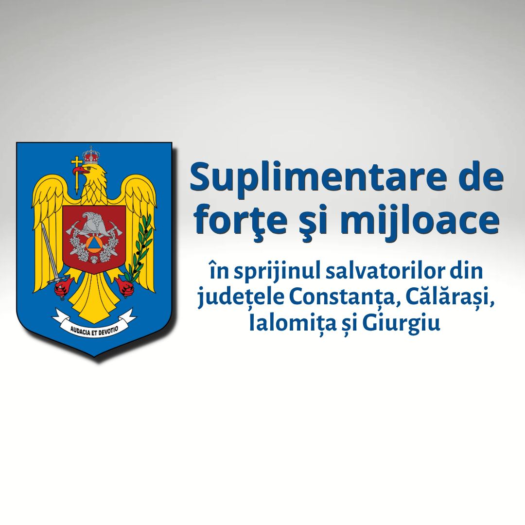 IGSU dispune măsuri de prevenție în contextul avertizărilor meteo
