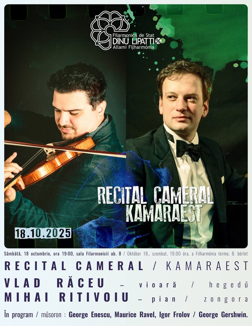 Filarmonica de Stat Dinu Lipatti invită publicul la concert cameral