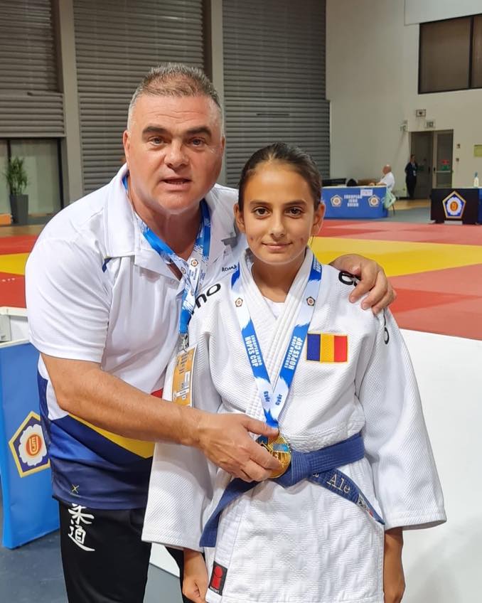 Judoka noastră a câștigat aurul la European Judo Hopes Tournament
