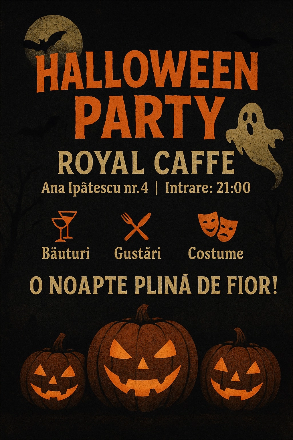 Halloween Party | Royal Caffe