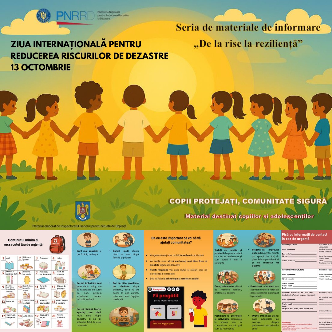 Dezastrul nu anunță când vine, dar pregătirea face diferența
