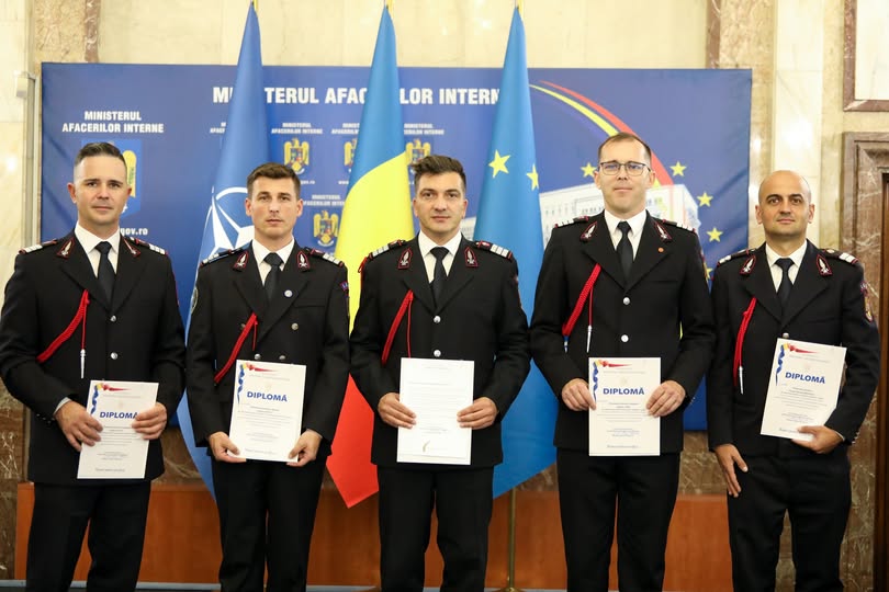 Respect pentru sacrificiu la sediul MAI: recunoaștere pentru salvatori și intervenții exemplare