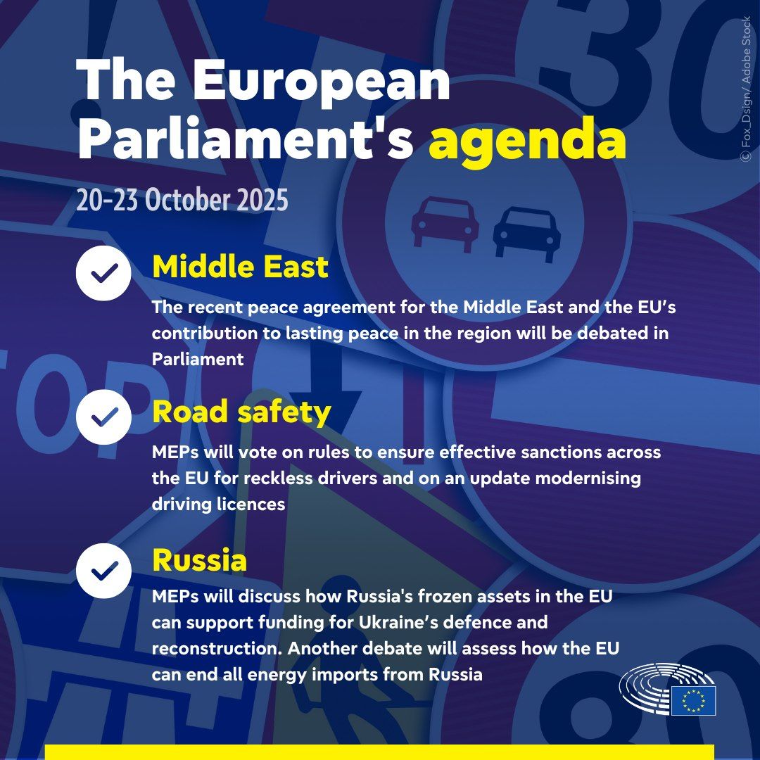 Parlamentul European pregătește cea de-a doua sesiune plenară din octombrie