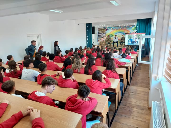 Ziua armatei româniei în școli la Satu Mare