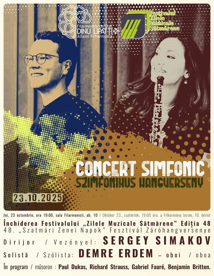 Filarmonica Satmară încheie festivalul cu concert simfonic