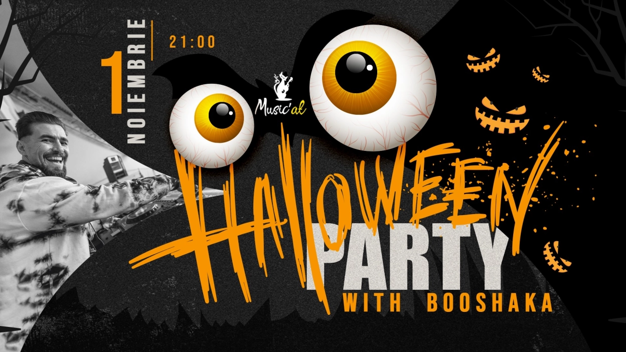 Halloween Party | Booshaka |  Music'at Pub