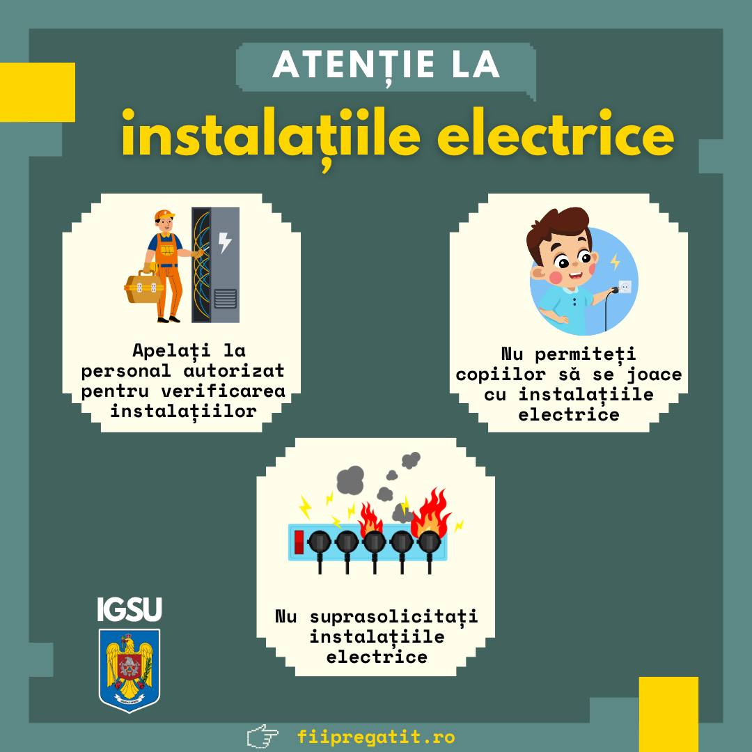 Atenție la improvizații electrice pentru siguranța casei