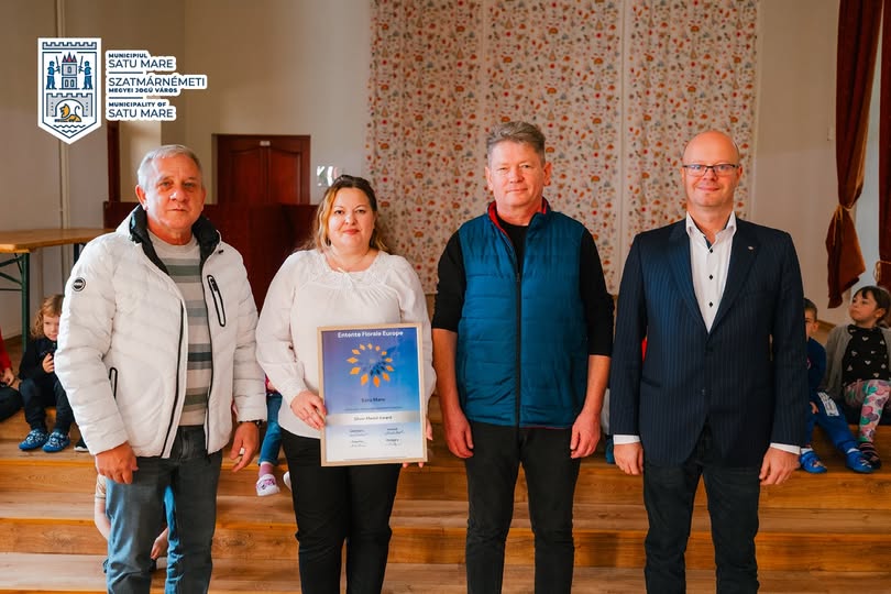Satu Mare a câștigat medalia de argint la Entente Florale Europe 2025