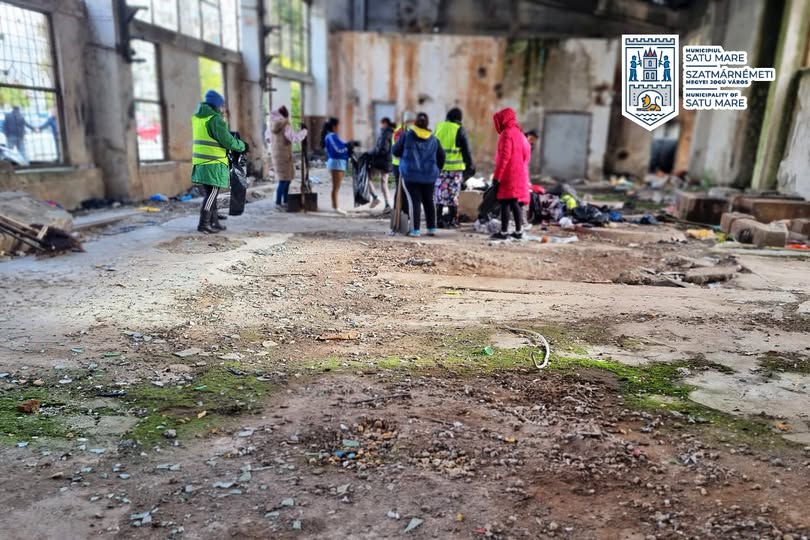 Acțiuni de curățare în Satu Mare pentru sprijinirea comunității