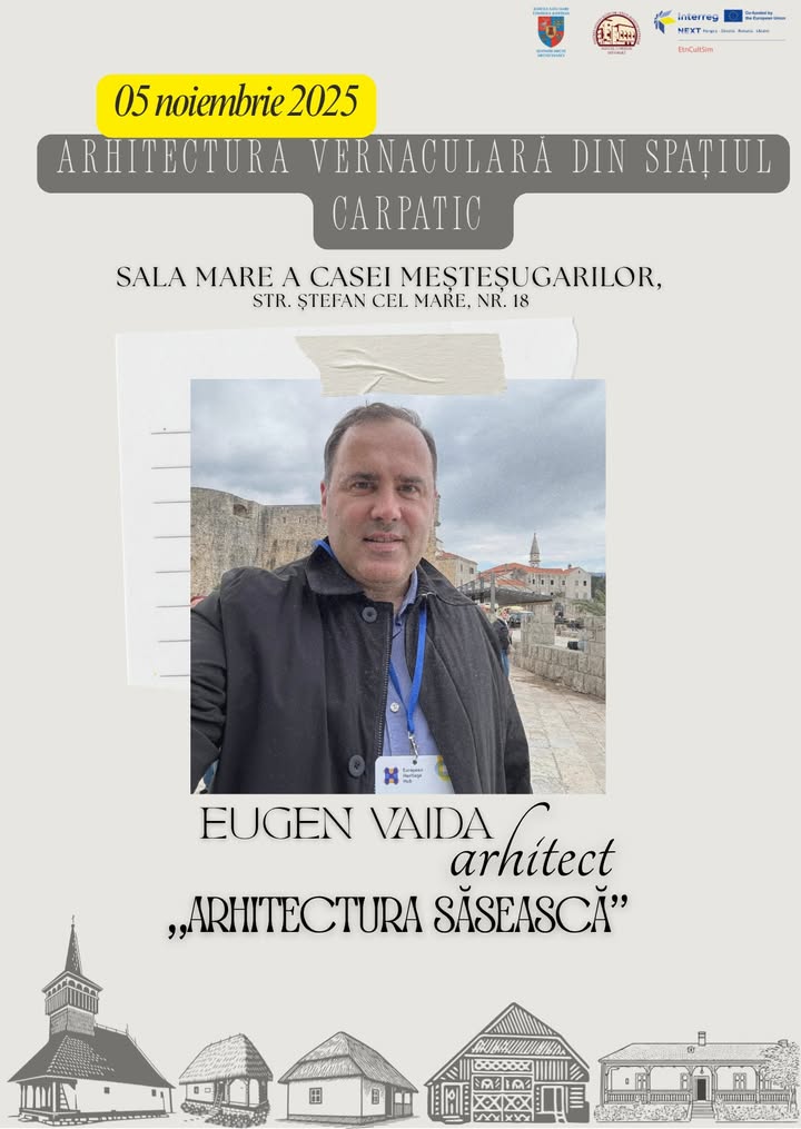 Eugen Vaida despre arhitectura săsească la conferința din Satu Mare