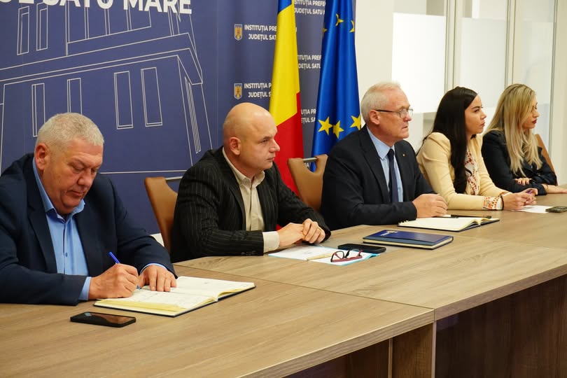Ședința Comisiei de Dialog Social a județului Satu Mare